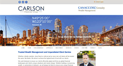 Desktop Screenshot of carlsonfinancialgroup.com